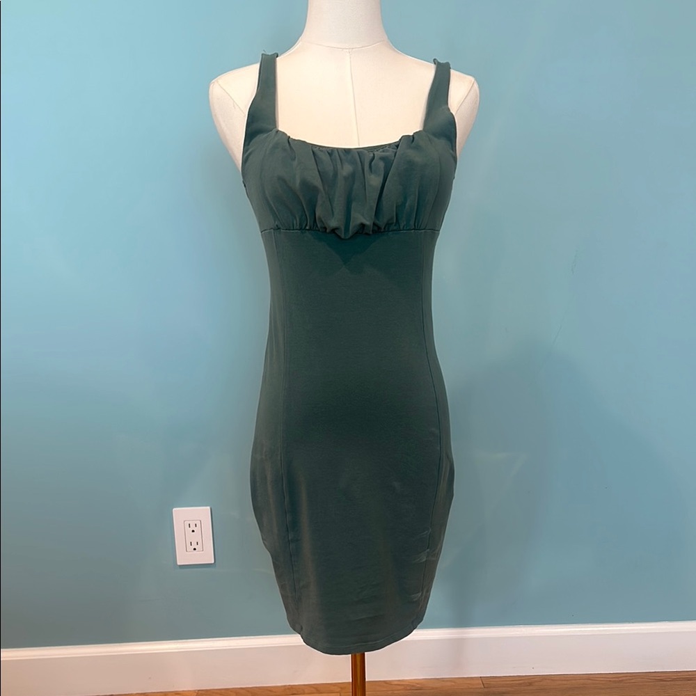 Aeropostale Green Sleeveless Dress